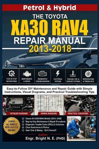 The Toyota Xa30 Rav4 Repair Manual (2013-2018): Easy-to-Follow DIY Maintenance and Repair Guide with Simple Instructions, Visual Diagrams and Practical Troubleshooting Tips