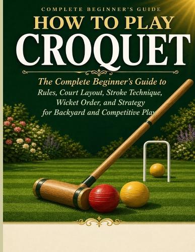 How to Play Croquet: The Complete Beginner's Guide to Rules, Court Layout, Stroke Technique, Wicket Order, and Strategy for Back yard and Competitive Play.