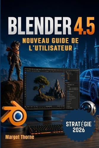 BLENDER 4.5 Guide de l'utilisateur 2026: Nouvelle stratégie simple et progressive pour les débutants et les utilisateurs avancés