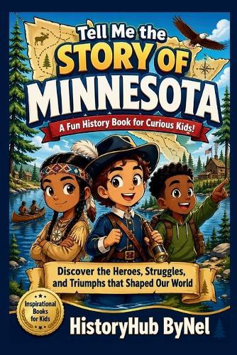 Tell Me the STORY OF MINNESOTA: A Fun History Book for Curious Kids!: Discover the Heroes, Struggles, and Triumphs that Shaped Our World