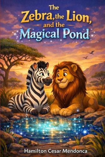 The Zebra, the Lion, and the Magical Pond