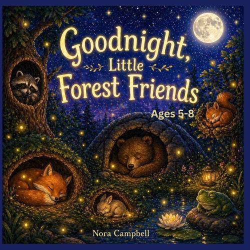 Goodnight Little Forest Friends: Ideal for bedtime routines and calming wind-down moments Perfect for ages 5-8