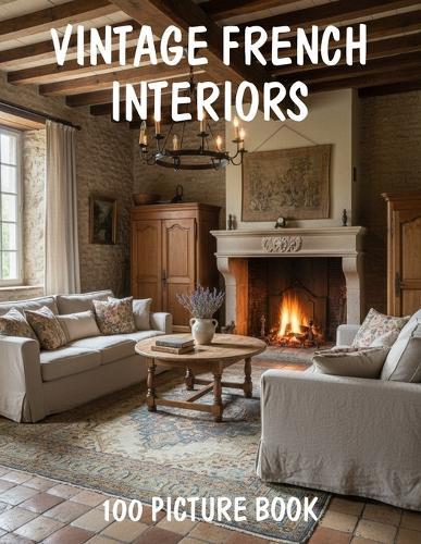 100 Vintage French Interiors: A Picture Book of Vintage French Interiors, Antique Decor, Parisian Style and Rustic Country Elegance