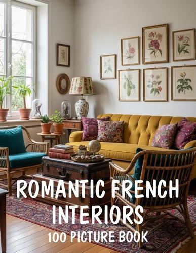 100 Romantic French Interiors: A Picture Book of Romantic French Interiors, Soft Elegant Decor, Parisian Style and Cozy Vintage Charm