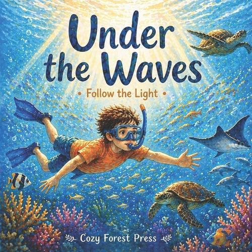 Under the Waves: Follow the Light: A Calm Ocean Adventure for Kids