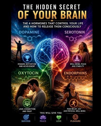 The Hidden Secret of Your Brain: The 4 Hormones That Control Your Life and How to Release Them Consciously