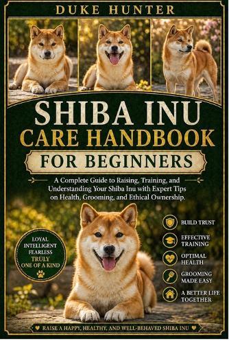 Shiba Inu Care Handbook: A Complete Guide to Raising, Training, and Understanding Your Shiba Inu with Expert Tips on Health, Grooming, and Ethical Ownership.