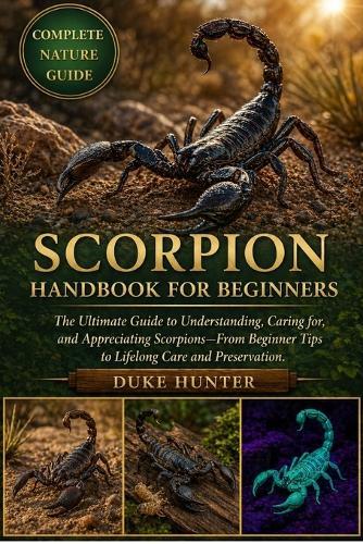 Scorpion Handbook for Beginners: The Ultimate Guide to Understanding, Caring for, and Appreciating Scorpions-From Beginner Tips to Lifelong Care and Preservation.