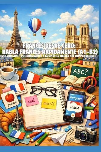 Francés desde cero: habla francés rápidamente (A1-B2) Vocabulario, pronunciación y gramática básica sin complicaciones