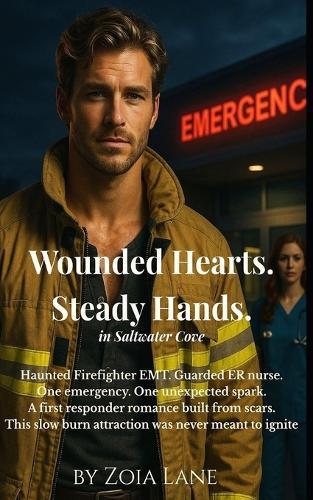 Wounded Hearts. Steady Hands: A Firefighter EMT runs into fire. An ER Trauma Nurse heals the burn. When sparks turn to flame, love becomes the rescue.