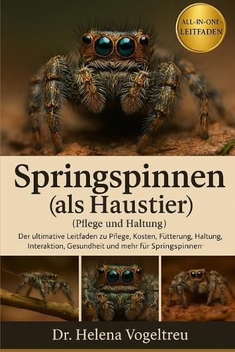 Springspinnen als Haustier (Pflege und Haltung): Der Ultimative Leitfaden Für Pflege, Kosten, Fütterung, Interaktion, Pflege, Gesundheitstraining Und Mehr Von Spinnenspinnen