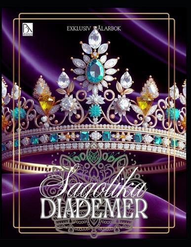 Sagolika Diademer Exklusiv målarbok: designer målning