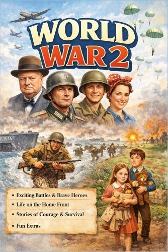 World War 2 for Kids: A History Book for Children Ages 8-14 Discover Why the Great War Happened, Who Fought and How It Changed the World