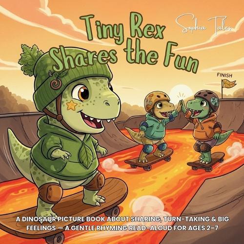Tiny Rex Shares the Fun: A Dinosaur Picture Book about Sharing, Turn-Taking & Big Feelings - a Gentle Rhyming Read-Aloud for Ages 2-7