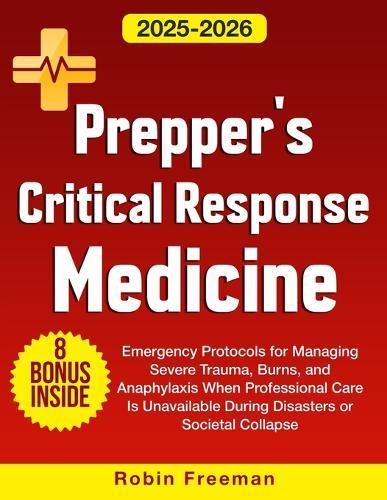 Prepper's Critical Response Medicine: Emergency Protocols for Managing Severe Trauma, Burns, and Anaphylaxis When Professional Care Is Unavailable During Disasters or Societal Collapse