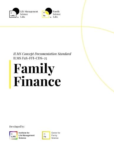 ILMS Concept Documentation Standard - Family Finance (FaS-FFI-CDS-25)