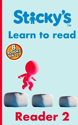 Sticky's Reader 2: Learn to Read 8 Simple Beginner Books for Early Readers (Ages 4-6)