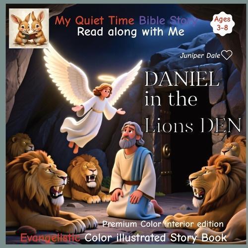 My Quiet time bible story. Read along with me.: Daniel in the Lions Den Delightful fully illustrated Bible Story Book Evangelistic story for kids Ages 3-8 Teaching kids to love Gods Word and trust in Him Easy to understand Gospel