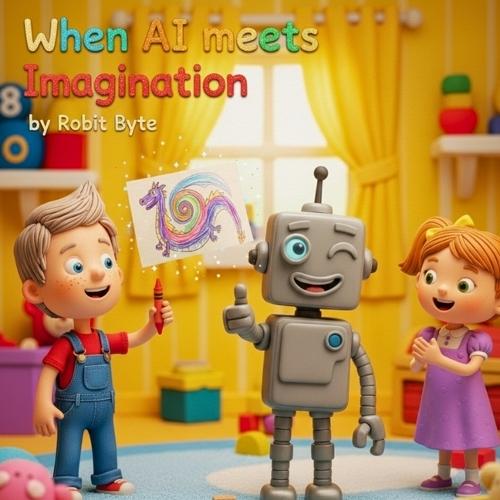 When AI meets Imagination: A Playful Story of Robots, Children, and the Magic of Imagination