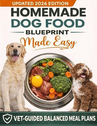 Homemade Dog Food Blueprint Made Easy: Vet-Guided, Allergy-Safe Recipes Dogs Adore - With Balanced, Budget-Friendly Meal Plans for Energy, Longevity & Healthy Weight (All Breeds & Life Stages)