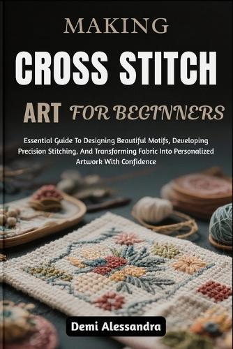 Making Cross Stitch Art for Beginners: Essential Guide To Designing Beautiful Motifs, Developing Precision Stitching, And Transforming Fabric Into Personalized Artwork With Confidence