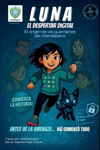 Luna y los Guardianes del Ciberespacio: Episodio 0 - El Despertar Digital: El origen de los Guardianes: una historieta juvenil de aventura, fantasía digital y ciberseguridad