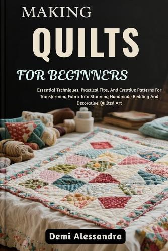 Making Quilts for Beginners: Essential Techniques, Practical Tips, And Creative Patterns For Transforming Fabric Into Stunning Handmade Bedding And Decorative Quilted Art