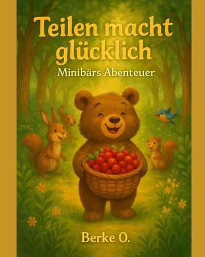 Teilen macht glücklich - Minibärs Abenteuer: Eine liebevolle Geschichte über Freundschaft und das Teilen für Kinder ab 3 Jahren