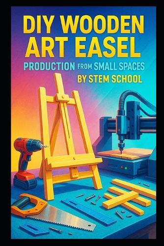 DIY Wooden Art Easel Production from Small Spaces: Build Adjustable Tabletop and Floor Easels for Painters, Students and Creative Studios