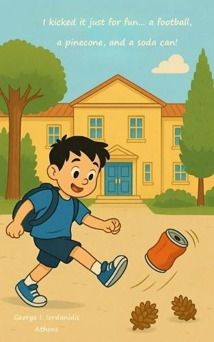 I kicked it just for fun... a football, a pinecone, and a soda can!