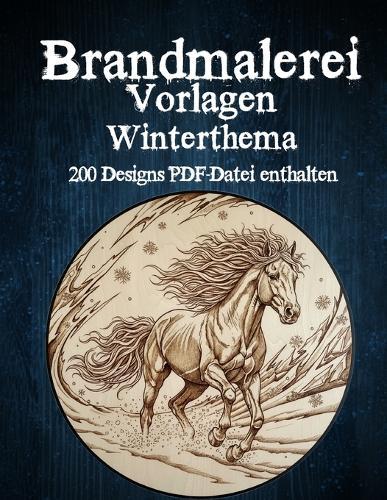 brandmalerei Vorlagen Winterthema: 100+ Pyrografie-Muster - PDF-Download inklusive (QR-Code)