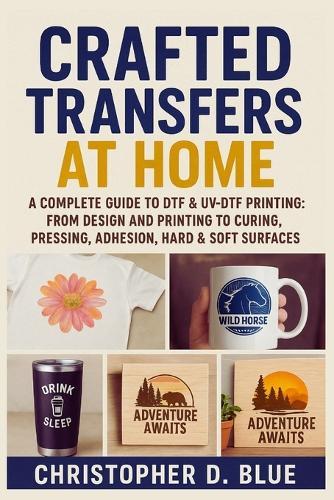 Crafted Transfers at Home: A Complete Guide to DTF & UV-DTF Printing: From Design and Printing to Curing, Pressing, Adhesion, Hard & Soft Surfaces