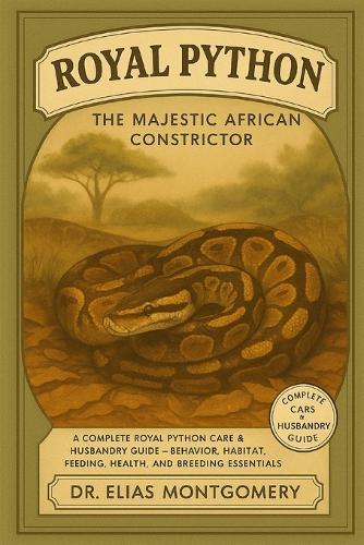 Royal Python - The Majestic African Constrictor: A Complete Royal Python Care & Husbandry Guide - Behavior, Habitat, Feeding, Health, and Breeding Essentials for the Beloved Ball Python Species