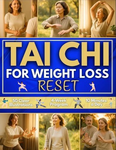 Tai Chi for Weight Loss Reset: 4-Week Plan to Reactivate Your Metabolism and Feel Light Again Simple Daily Routines with 50 Clear Illustrations that Boost Energy, Tone Muscles & Soothe Spirit