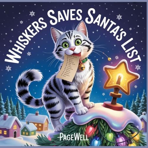 Whiskers Saves Santa's List - Kids Story Book: A Christmas Eve Adventure About Courage, Friendship, and Holiday Magic