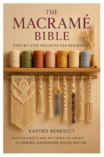 The Macrame Bible: Step-by-Step Projects for Beginners: Master Knots and Patterns to Create Stunning Handmade Boho Décor