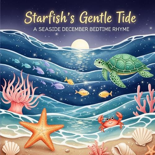 Starfish's Gentle Tide: A Seaside December Bedtime Rhyme