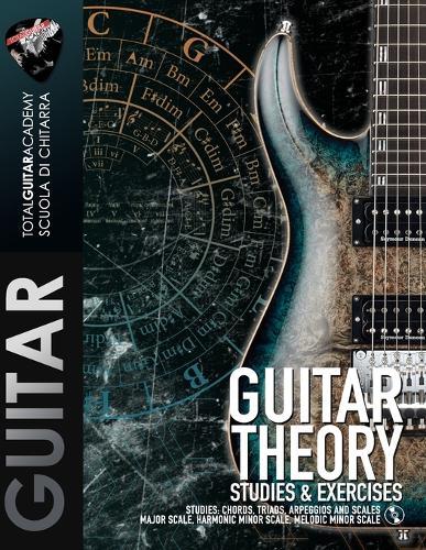 Guitar Theory - Studies & Exercises: Studies: Chords, Triads, Arpeggios and Scales. Major Scale, Harmonic minor scale, Melodic minor scale.