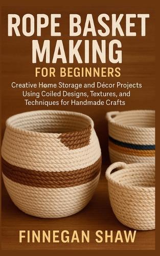 Rope Basket Making for Beginners: Creative Home Storage and Décor Projects Using Coiled Designs, Textures, and Techniques for Handmade Crafts