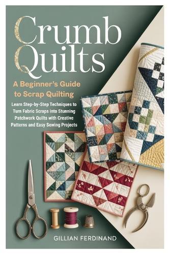 Crumb Quilts: A Beginner's Guide to Scrap Quilting: Learn Step-by-Step Techniques to Turn Fabric Scraps into Stunning Patchwork Quilts with Creative Patterns and Easy Sewing Projects