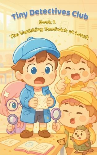 Tiny Detective Club: Book 1 - The Vanishing Sandwich at Lunch: A Funny Mystery Detective Chapter Book Series for Kids Ages 6-10
