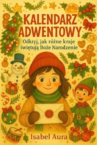 Kalendarz Adwentowy. Odkryj, jak ró&#380;ne kraje &#347;wi&#281;tuj&#261; Bo&#380;e Narodzenie: Magiczna podró&#380; po &#347;wi&#261;tecznych tradycjach &#347;wiata dla dzieci Autor: Isabel Aura