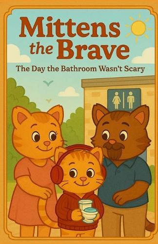 Mittens the Brave - The Day the Bathroom Wasn't Scary: A book about helping your child overcome the scary elements of the public bathroom