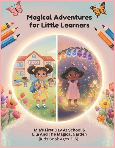 Magical Adventures for Little Learners Mia's First Day Of School & Lila And The Magical Garden: 2 Short Bedtime Stories About School Confidence and Magical Adventures Gift for Kids Ages 3-5