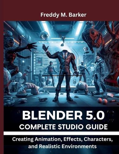 Blender 5.0 Complete Studio Guide: Creating Animation, Effects, Characters, and Realistic Environments