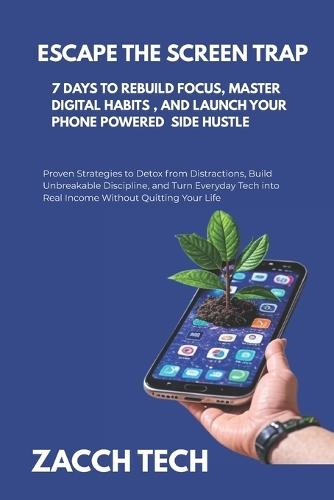 Escape The Screen Trap: 7 Days To Rebuild Focus, Master Digital Habits, and Launch Your Phone Powered Side Hustle: Proven Strategies to Detox from Distractions, Build Unbreakable Discipline, and Turn