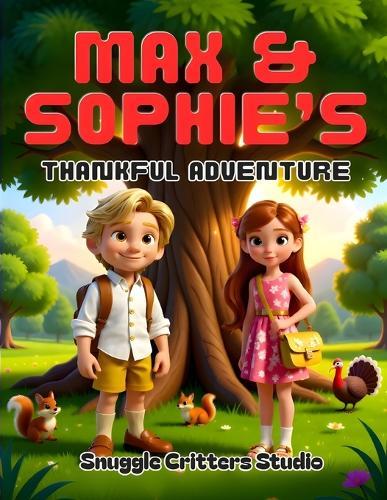 Max & Sophie's Thankful Adventure: A Heartwarming Thanksgiving Picture Book About Gratitude, Friendship, and Fall Fun for Kids Ages 3-8 Thanksgiving book for kids, gratitude story, autumn picture book, friendship story for children