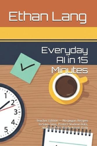 Everyday AI in 15 Minutes: Teacher Edition - No-Jargon Recipes to Save Time, Protect Student Data, and Ship Print-Ready Assets Daily