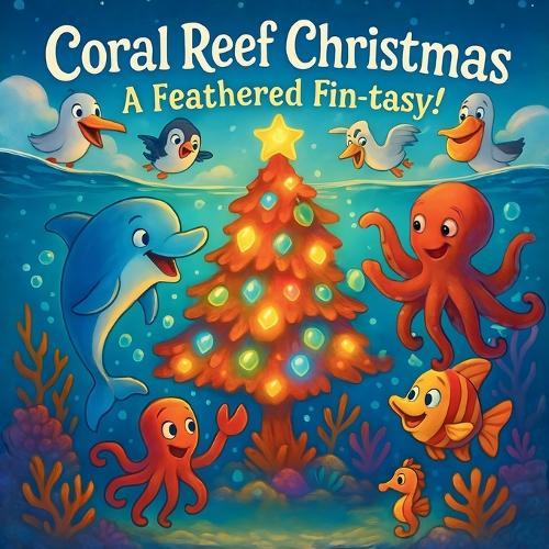 Coral Reef Christmas: A Feathered Fin-tasy Adventure of Friendship, Kindness, and Holiday Magic Picture Book for Kids Christmas Holiday Story Book