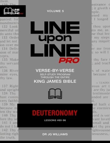 Deuteronomy: Vol 5 - Line Upon Line PRO Bible Study Series